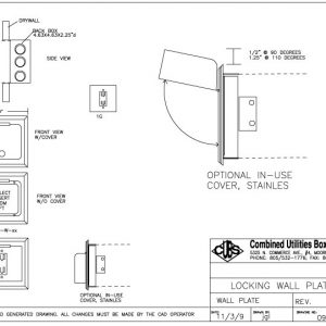 Building Utilities Plate Examples Wall Boxes | Combined Utilities Box Systems (CUBS)